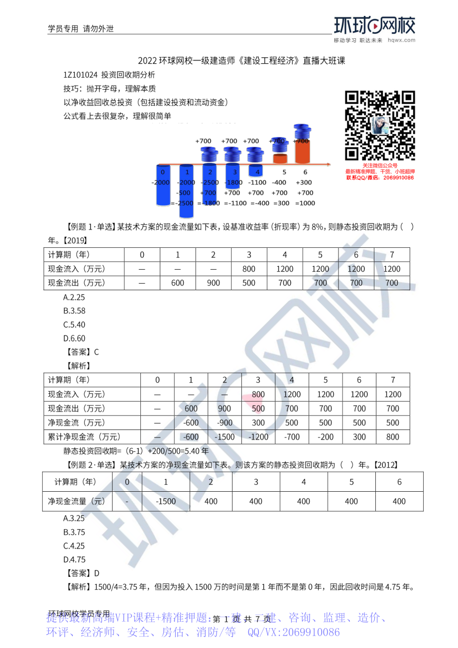 WM_Removed_2022年一建-工程经济-基础专题-05-06、直播大班课（三）-技术方案经济效果评价2（1）.pdf_第1页