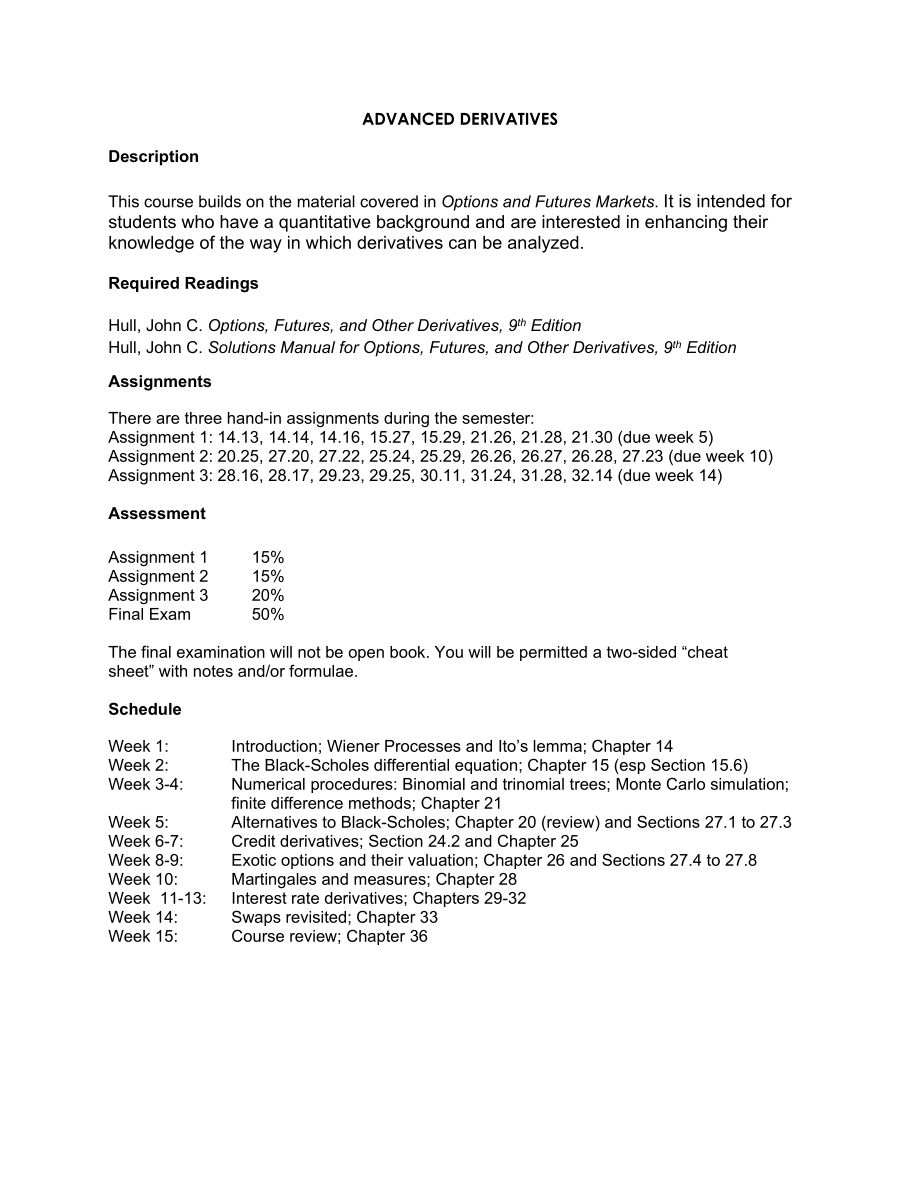 ADVANCED DERIVATIVES.doc_第1页