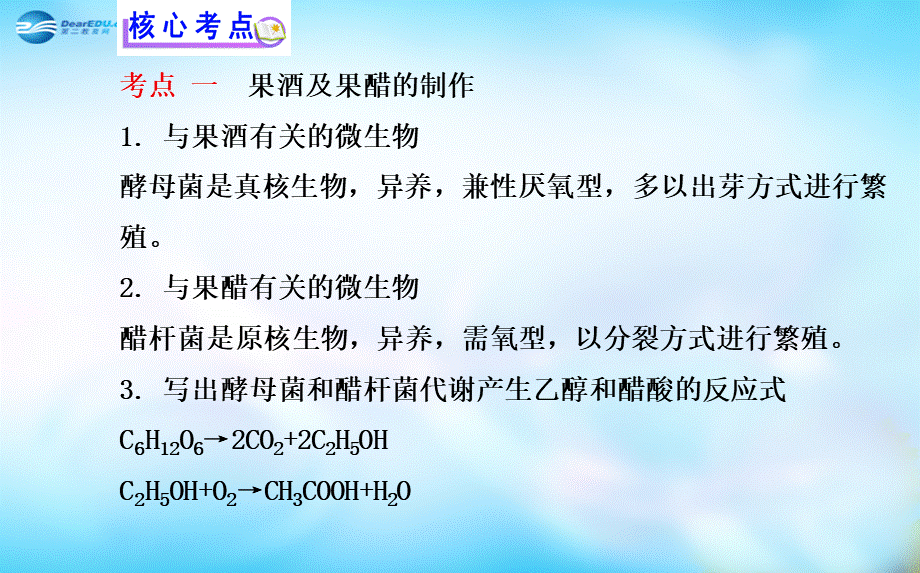 高中生物 第三部分 生物技术在食品加工中的应用课件 浙科版选修1.ppt_第3页