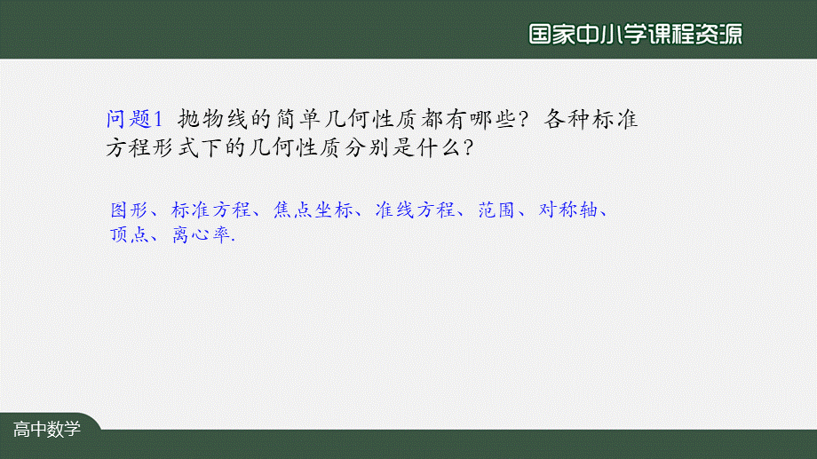 1105高二【数学（人教A版）】抛物线应用（1）-课件.pptx_第3页