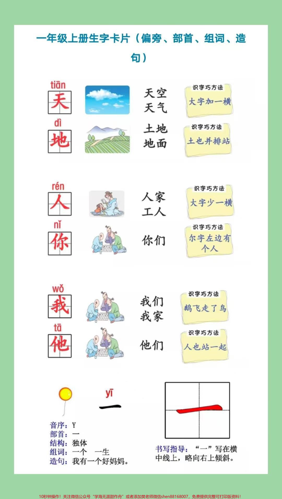 #家长收藏孩子受益 #一年级 #一年级语文 重点知识家长为孩子保存.pdf_第2页