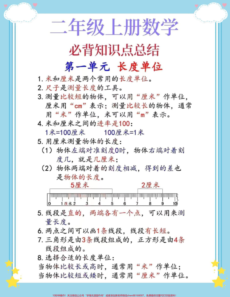 二年级上册数学必背知识点总结#数学 #知识点总结 #数学知识#必考考点 #二年级数学.pdf_第2页