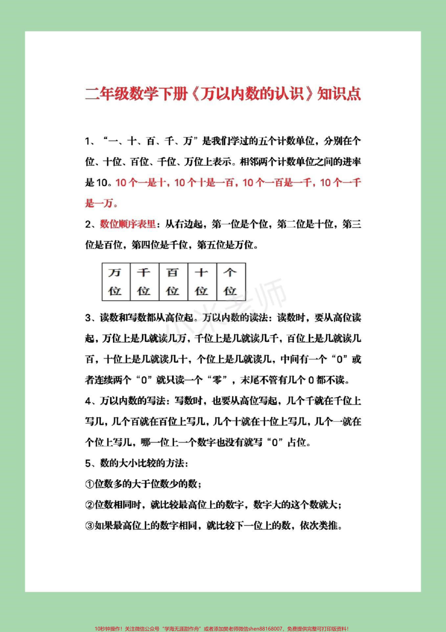 #抖音小助手 #必考考点 #二年级下册数学 全是重点家长们为孩子保存起来练习吧.pdf_第2页