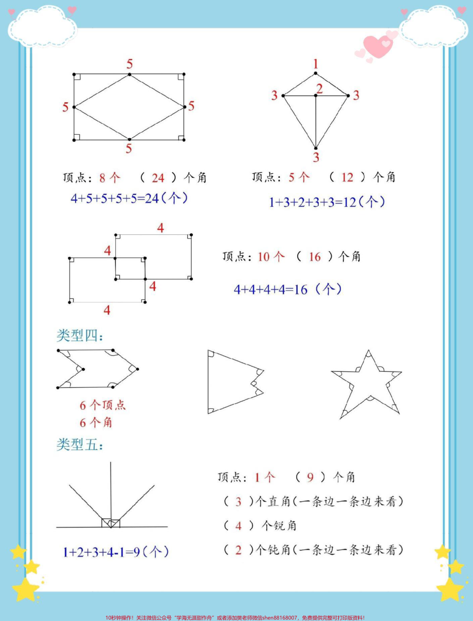 一升二暑假数学数角的方法和练习#数学 #角的认识 #每天学习一点点 #暑假预习 #暑假.pdf_第3页