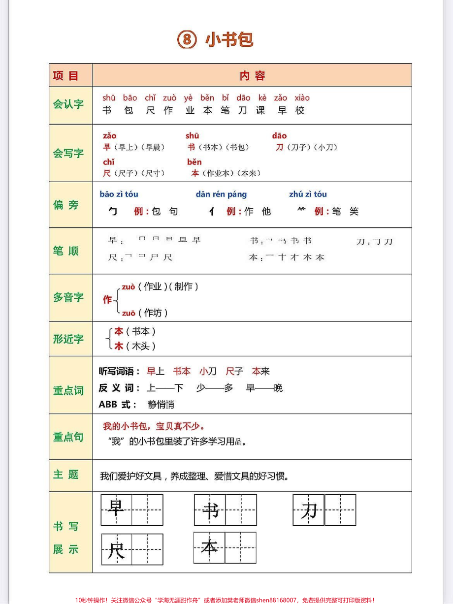 今天进行课文词语听写（秋天小小的船江一年级语文上册基础知识@所有人 语文：复习小书包预习日月明练习生字词语书写数学：复习上下预习左右练习10以内连加连减计算 今天进行课文词语听写（秋天小小的船江南四季）部分同学掌握情况不好听写单已经让孩子们装书包里带回去了周末有时间再次练习#学霸秘籍 #关注我持续更新小学知识 #小学语文怎么学 #每天学习一点点进步一点点 #期末考试.pdf_第1页