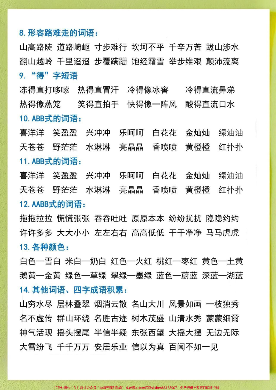 二年级上册语文必须掌握的知识点‼️#二年级上册语文 家里有九月份上二年级的孩子家长注意了把这个打印一份给孩子背一背吧#二年级 #二年级语文 #二年级小学生.pdf_第2页