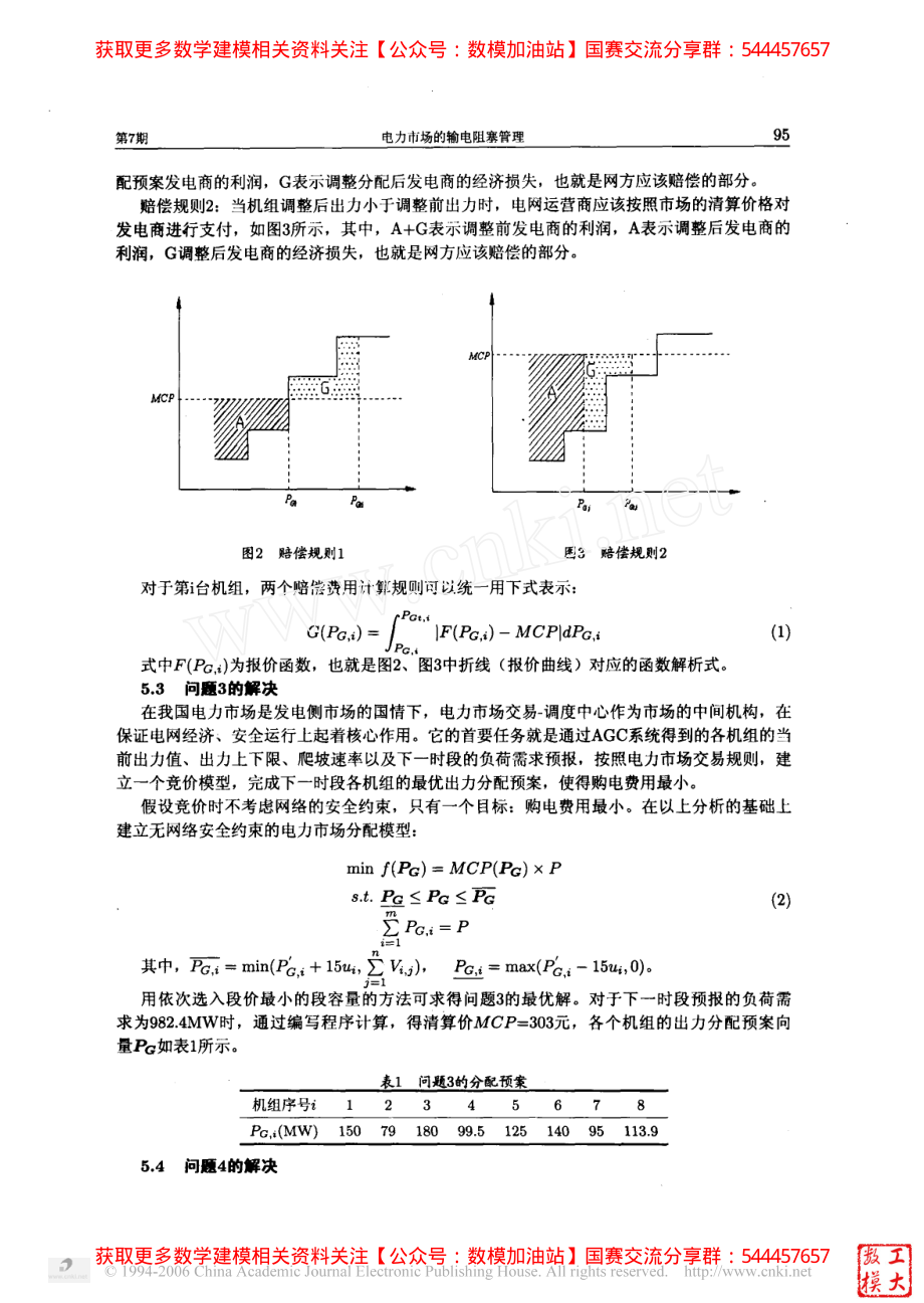 2004B：电力市场的输电阻塞管理(2)(1)【公众号：数模加油站】.pdf_第3页