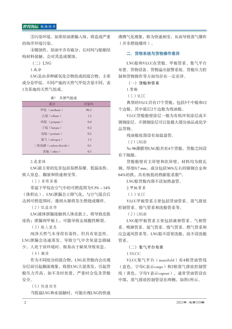 液化天然气船与超大型油船货物操作差异分析.pdf_第2页