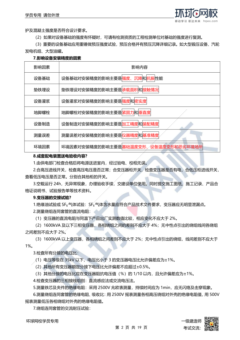 环球-22一建《机电实务》案例100问.pdf_第2页