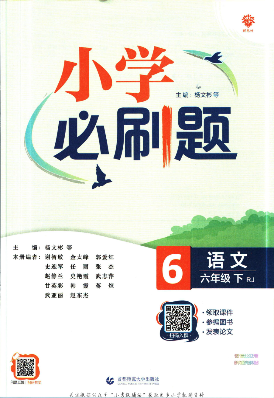 小学必刷题六年级下册语文人教版.pdf_第3页