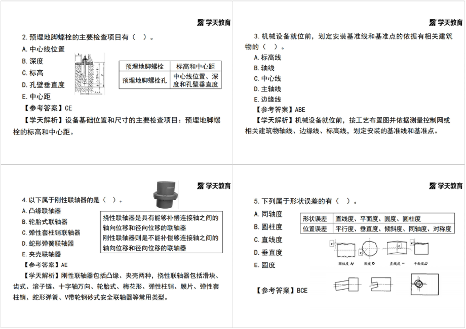 03.2022年一建【机电】习题巩固三（工业机电多选）【黑白打印版】.pdf_第2页