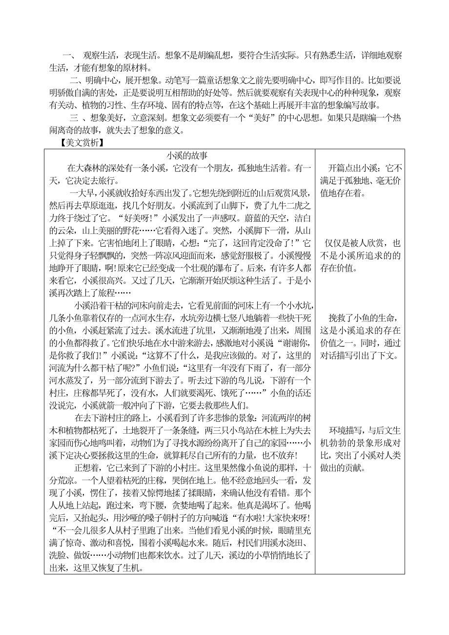 第六单元 发挥联想和想象教案.doc_第2页