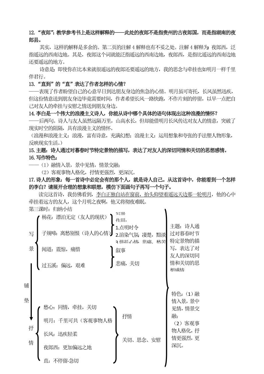 闻王昌龄左迁龙标遥有此寄教案.doc_第3页