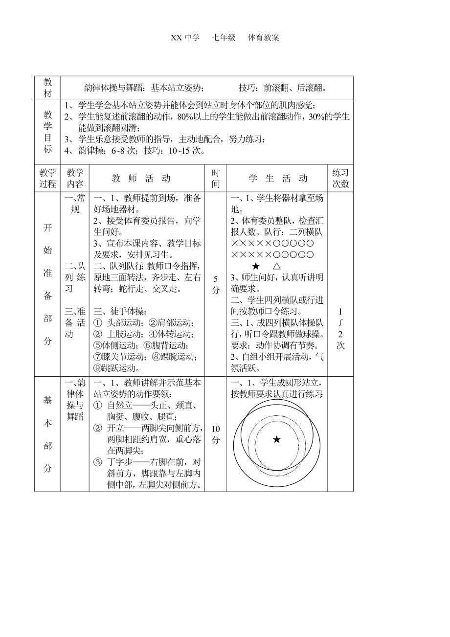 初中体育教案全集(2).doc_第1页