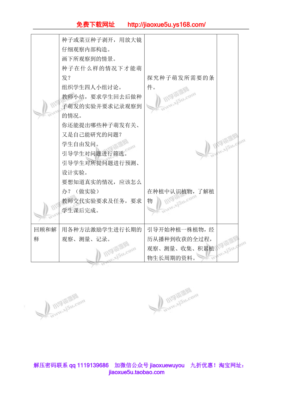 苏教小学科学三下《2.1 果实和种子》word教案 (4).doc_第3页