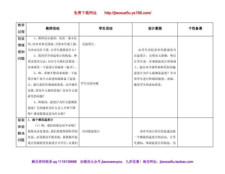 【109页精品】青岛四下全册科学教案【加微信公众号 jiaoxuewuyou 九折优惠 qq 1119139686】.doc_第2页