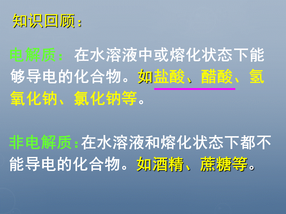 高中化学 3.1《弱电解质的电离》课件2 新人教版选修4.ppt_第3页