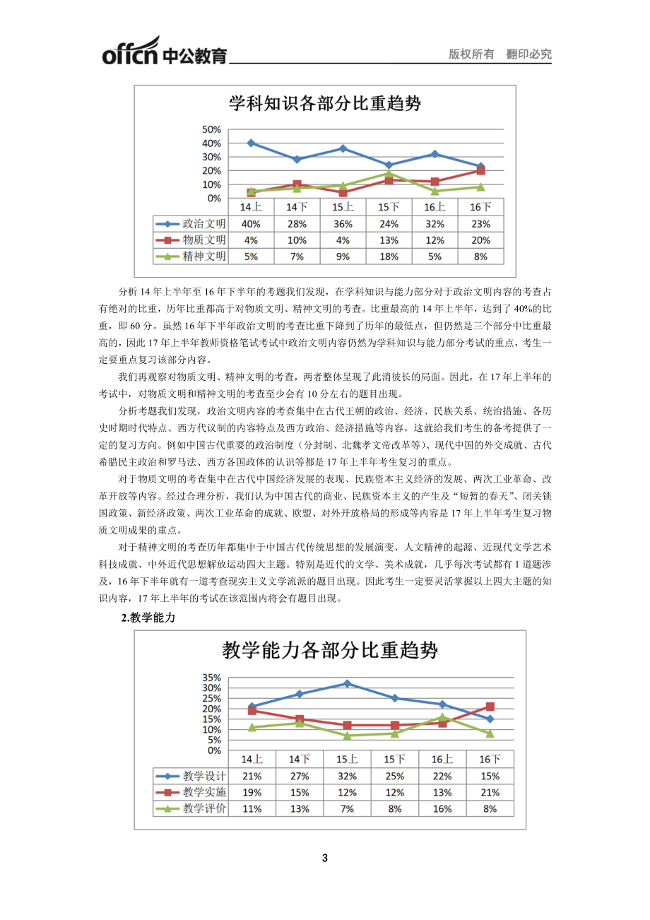 （高中历史）2017年上半年全国教师资格笔试高分攻略.pdf_第3页