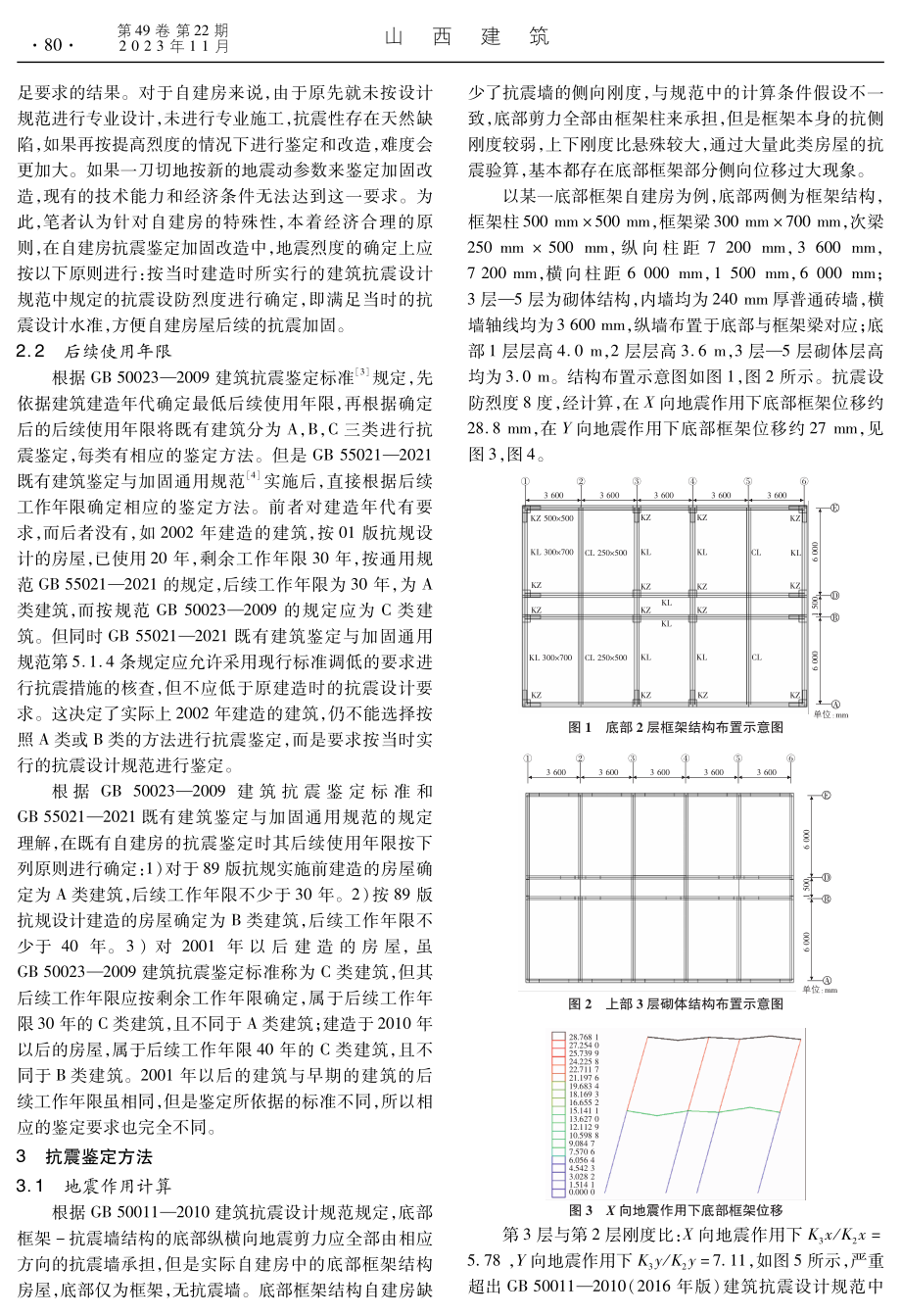 关于底部框架自建房抗震鉴定加固方法探讨.pdf_第2页