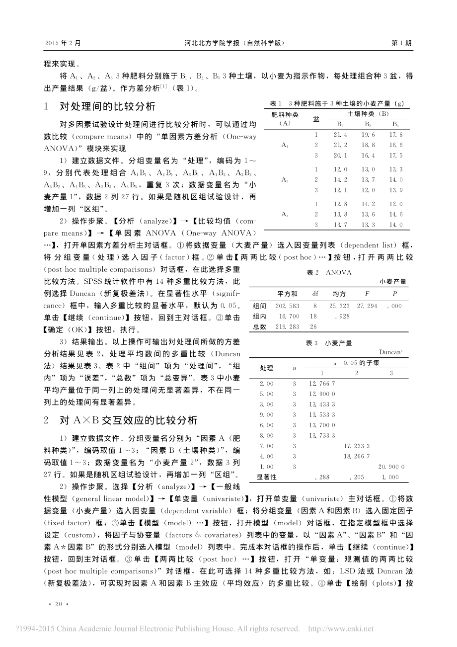 SPSS软件在交互效应方差分析中的应用.pdf_第2页