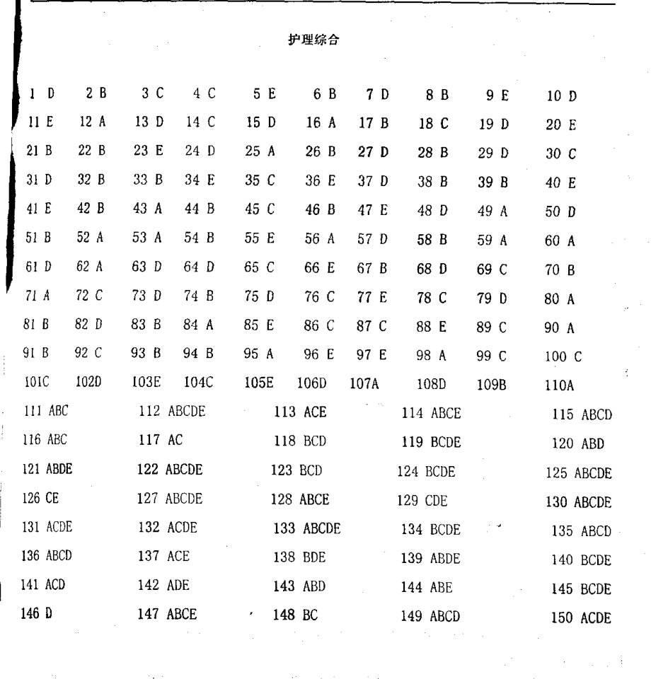 护理综合2003（南方医科大学）答案.pdf_第1页