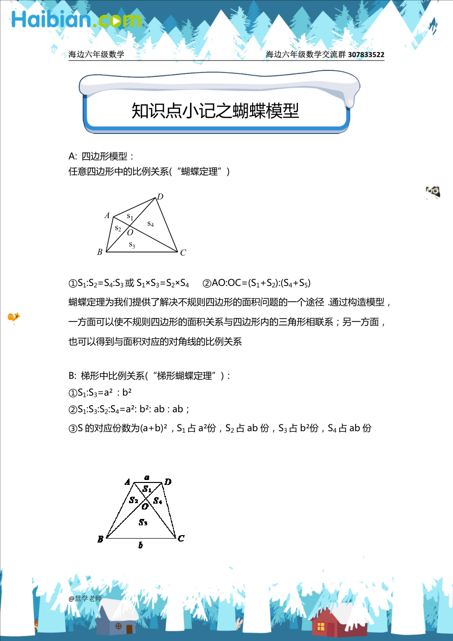 知识点小记之蝴蝶模型.pdf_第1页