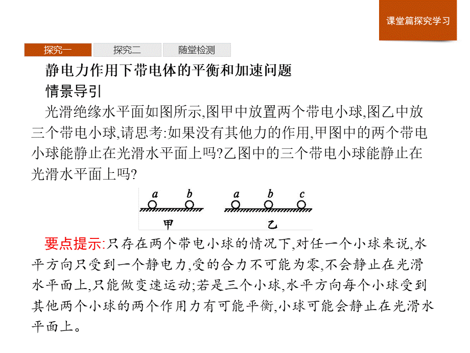 第九章　习题课库仑定律和电场强度.pptx_第2页