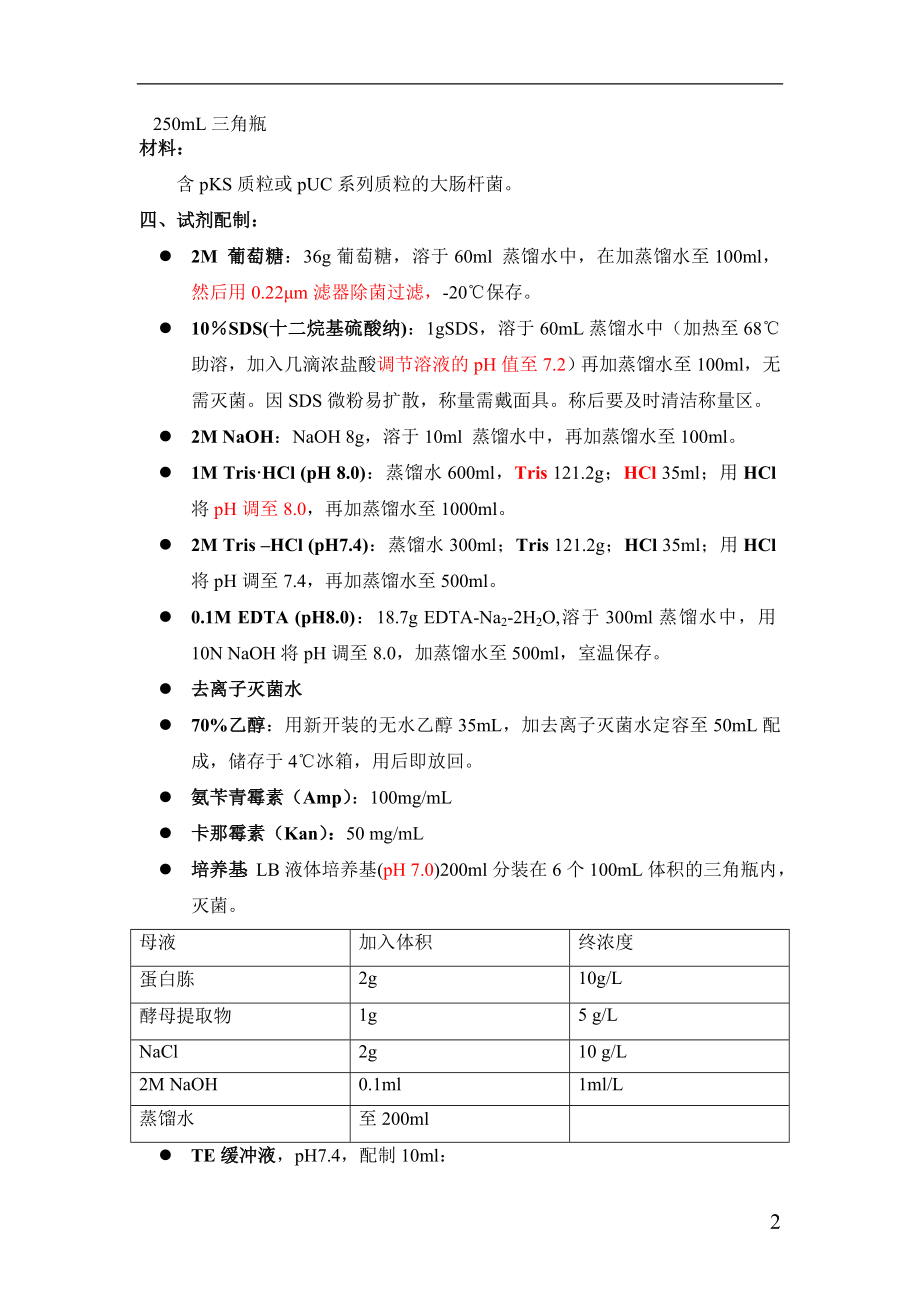 碱法提取质粒DNA.doc_第2页