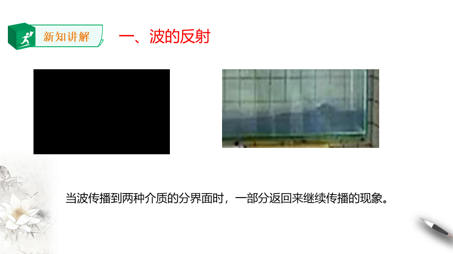 期末测试卷第3章第3节 波的反射、折射和衍射课件.ppt_第3页