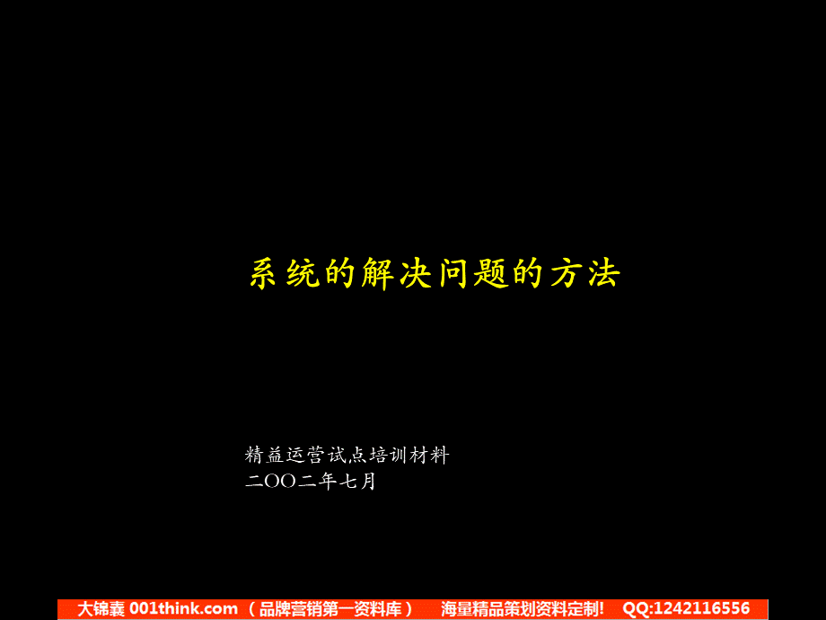 020麦肯锡_精细运营系统解决方法.ppt_第1页