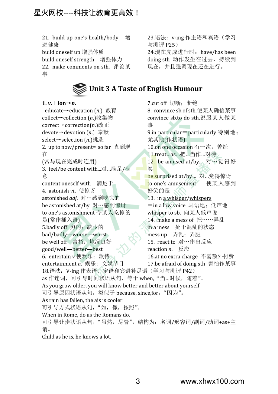 高中英语必修4知识点总结.pdf_第3页