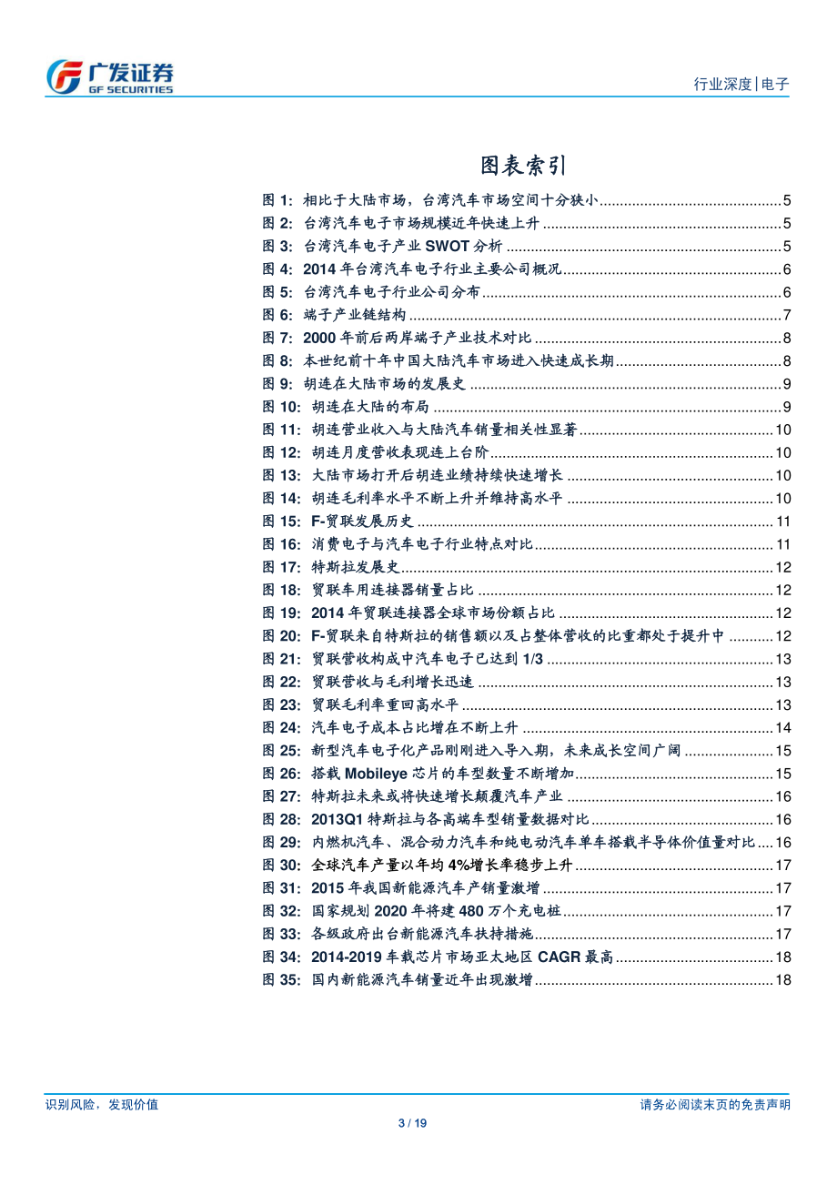20160904-广发证券-电子行业深度：智能汽车与无人驾驶系列之四：台湾汽车电子发展模式可作借鉴国产替代加速进行.pdf_第3页