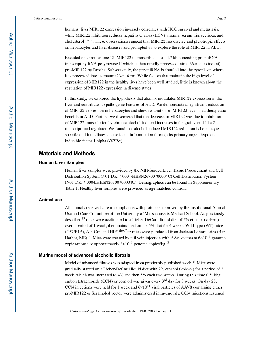 2018-Satishchandran-MicroRNA 122, Regulated by.pdf_第3页