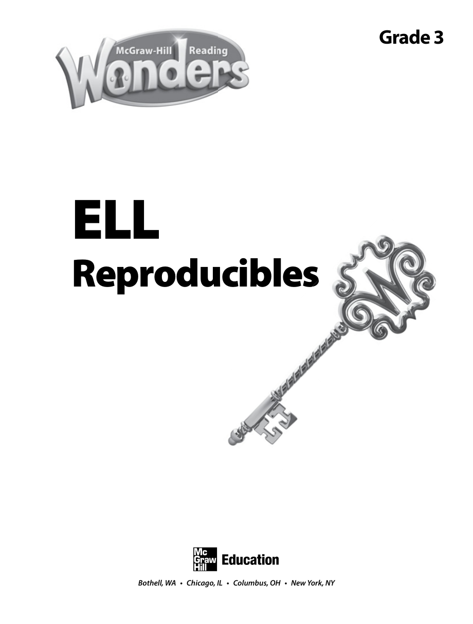 Reading Wonders.Practice.ELL Reproducibles.G3 TE.pdf_第3页