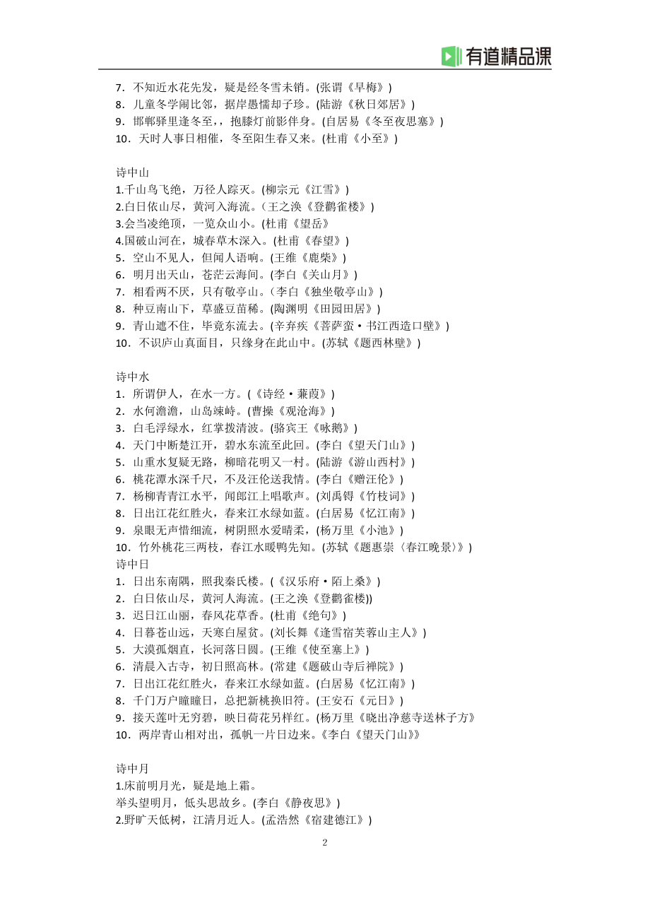 11古诗名句分类集锦.pdf_第2页