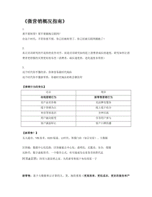 《微营销指南》资料.docx