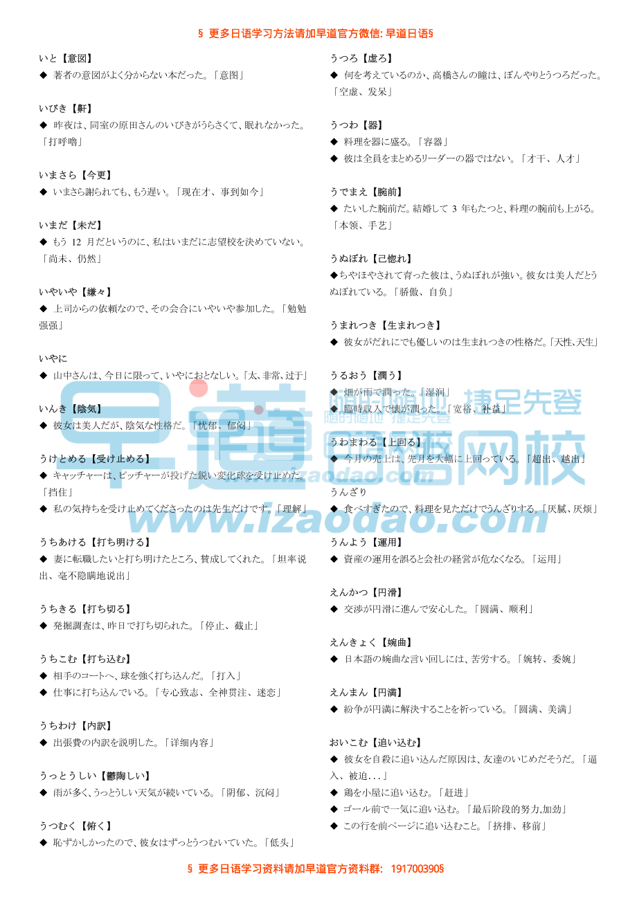 ,日语能力考试800个核心词汇(推荐).pdf_第3页