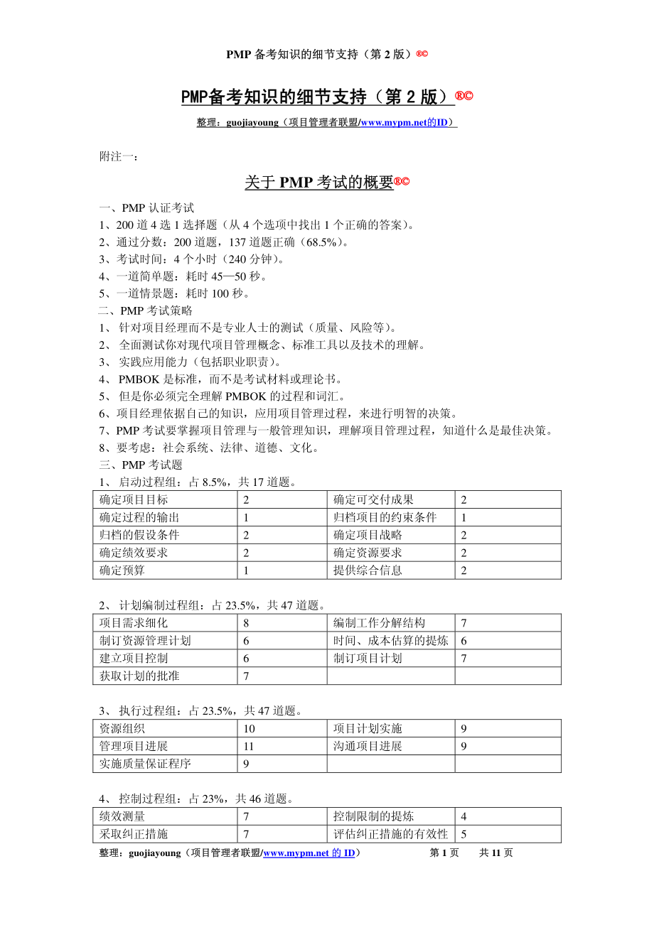 PMP备考知识的细节支持.pdf_第1页