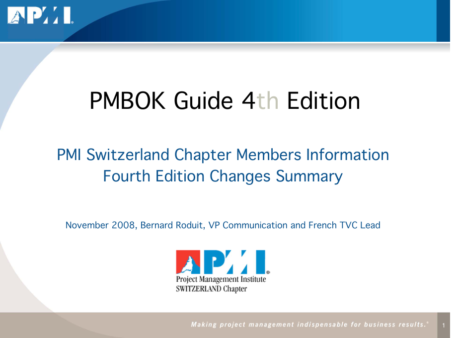 PMBOK－2008 Changes.pdf_第1页