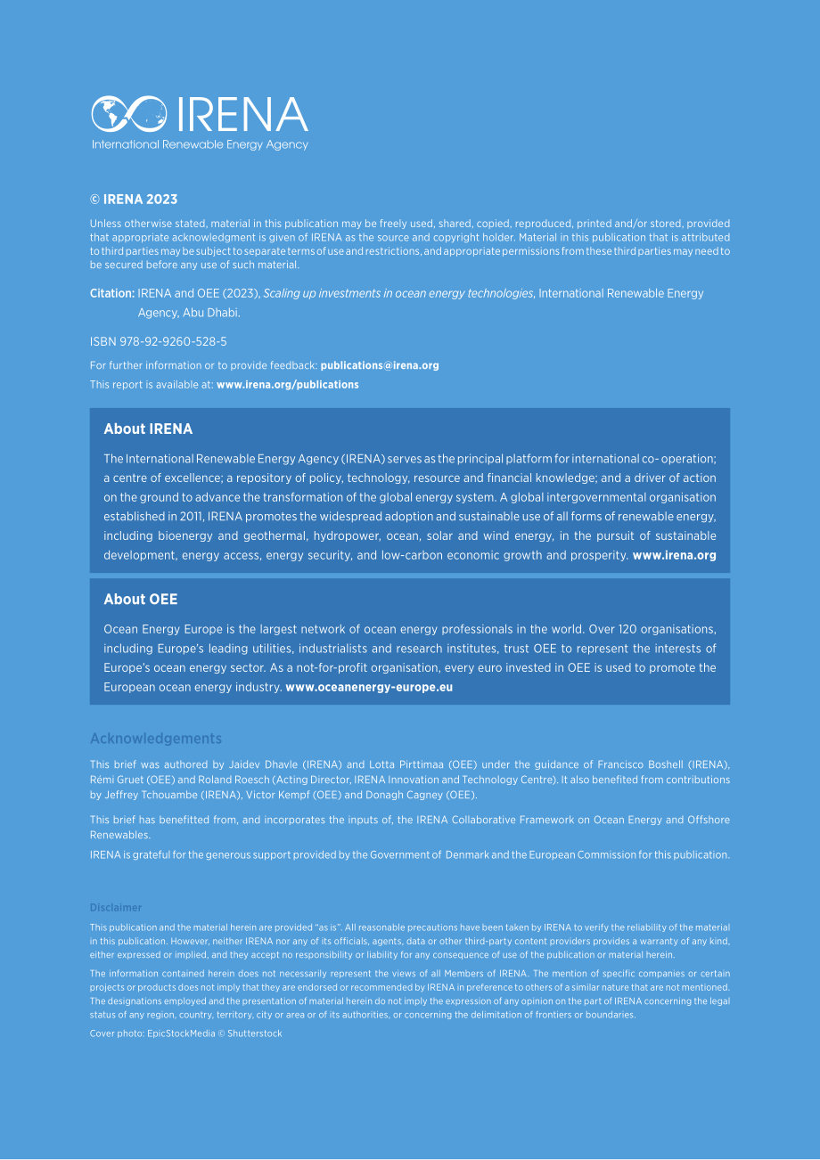 IRENA-加大对海洋能源技术的投资（英）-2023-WN5.pdf_第3页