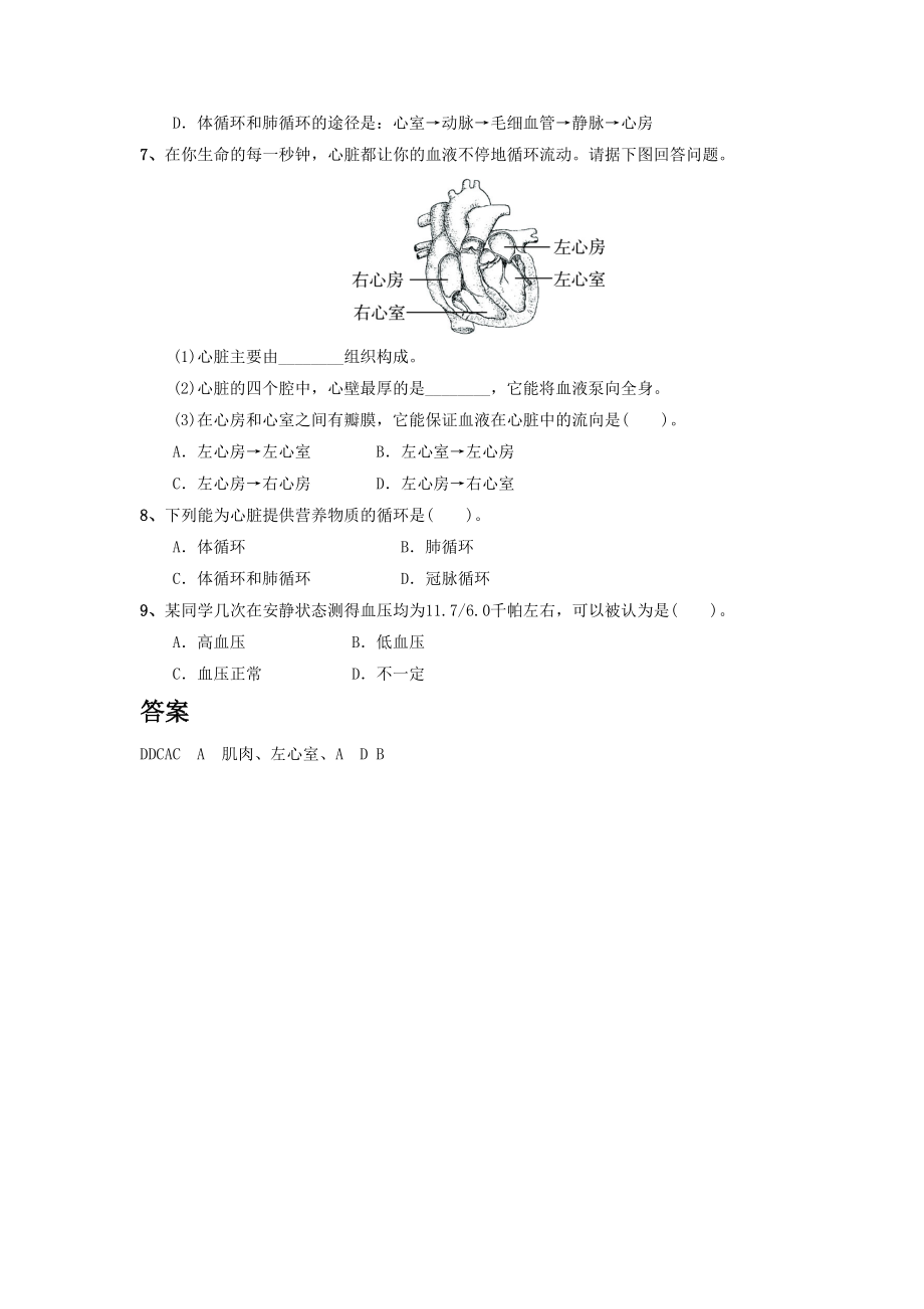 《输送血液的泵——心脏》2.doc_第2页