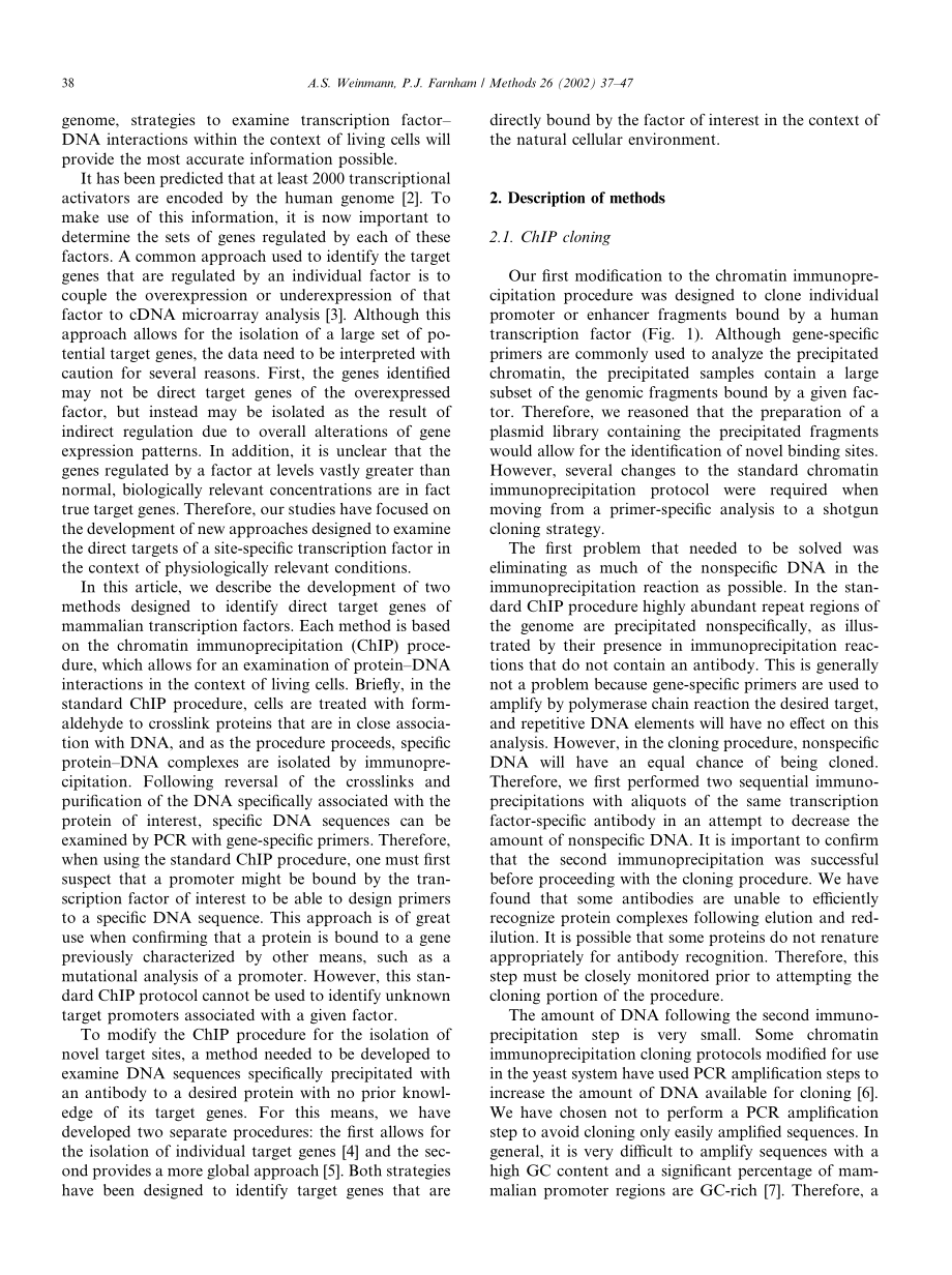 Identification of unknown target genes using ChIP(1).pdf_第2页