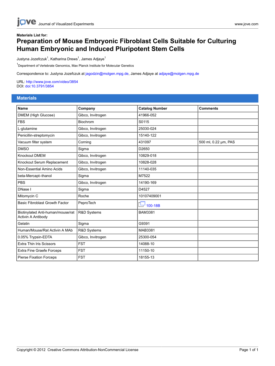 jove-materials-3854-preparation-mou.pdf_第1页