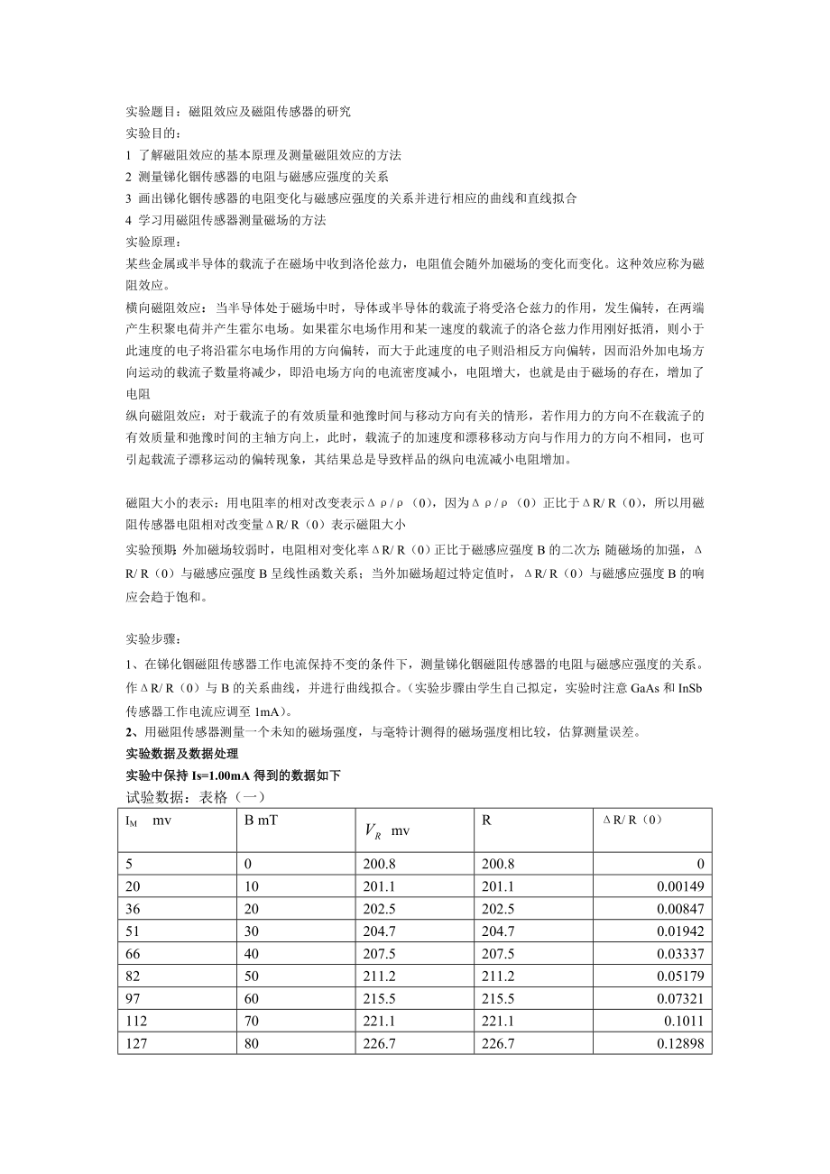 my-磁阻效应(1).doc_第1页