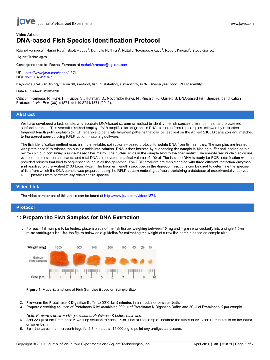 jove-protocol-1871-dna-based-fish-species-identification-protocol.pdf_第1页