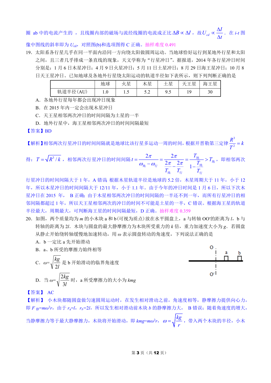 2014年高考物理全国卷I.docx_第3页