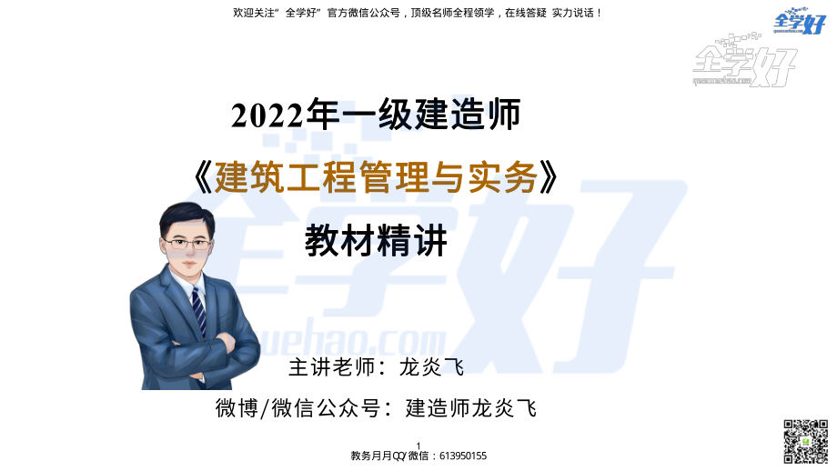 2022年一建建筑实务精讲课程--46---1A427000 项目验收管理.pdf_第1页