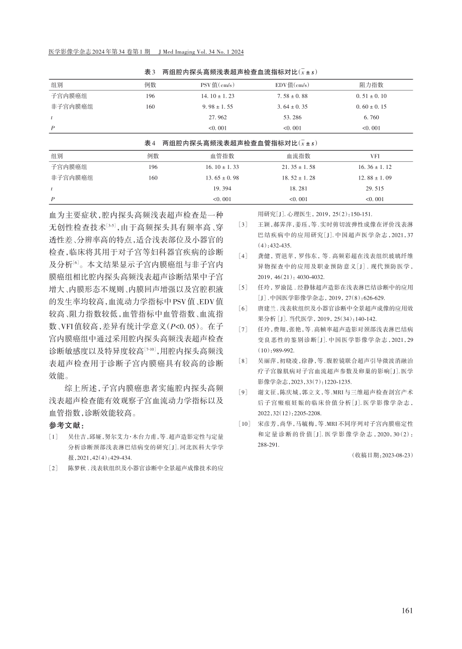 高频浅表超声检查诊断子宫内膜癌的临床价值.pdf_第3页