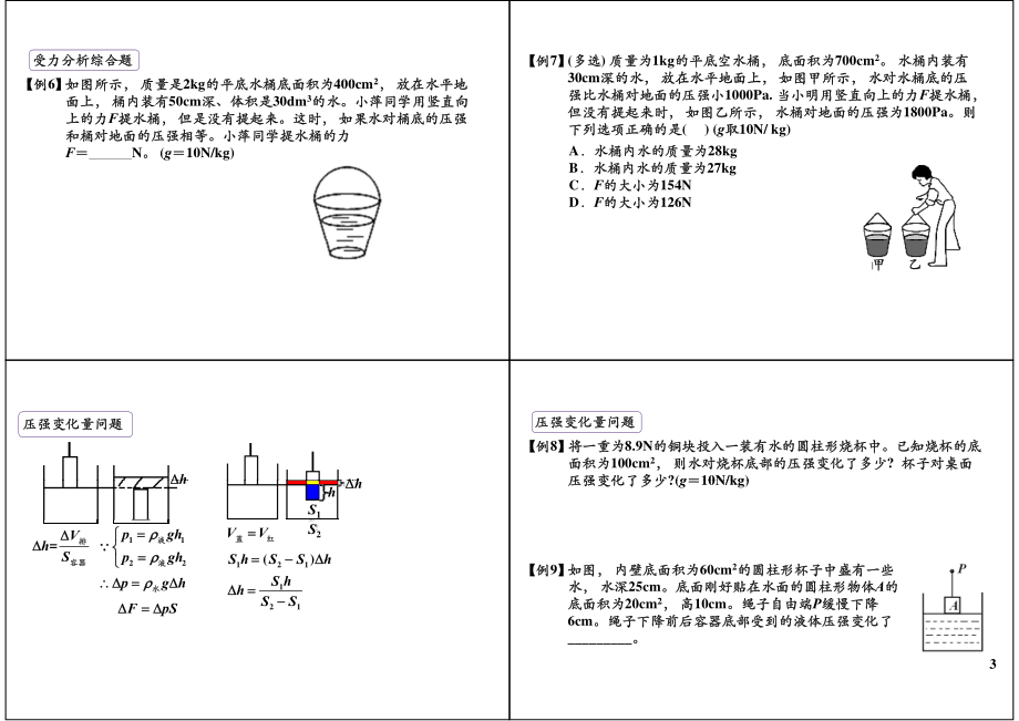 压强单元复习—液体压强常考题型(1).pdf_第3页