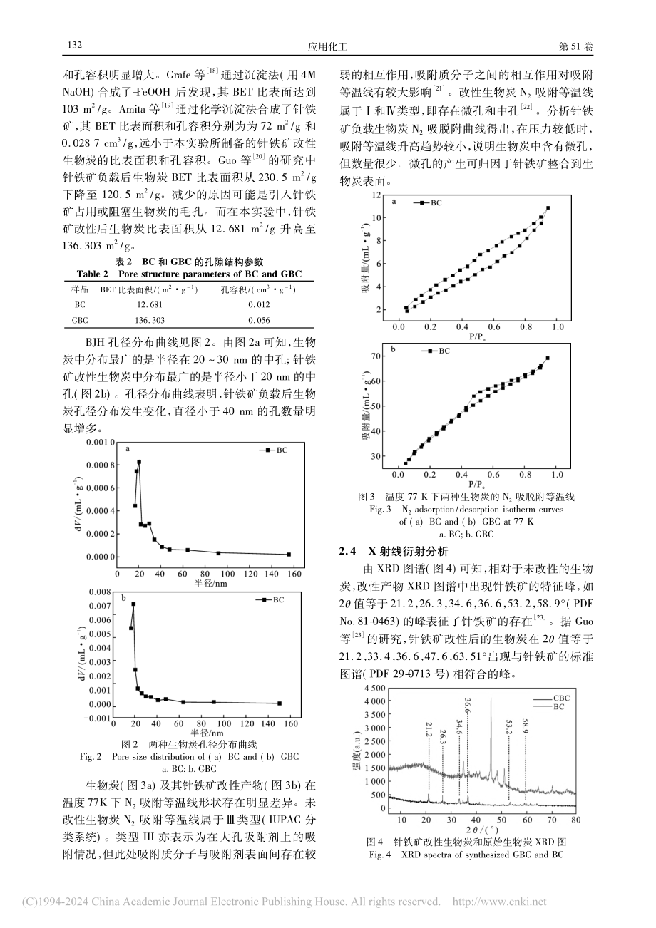 棉花秸秆生物炭的改性及其对As(Ⅲ)的吸附_迪力夏提·阿不力孜.pdf_第3页